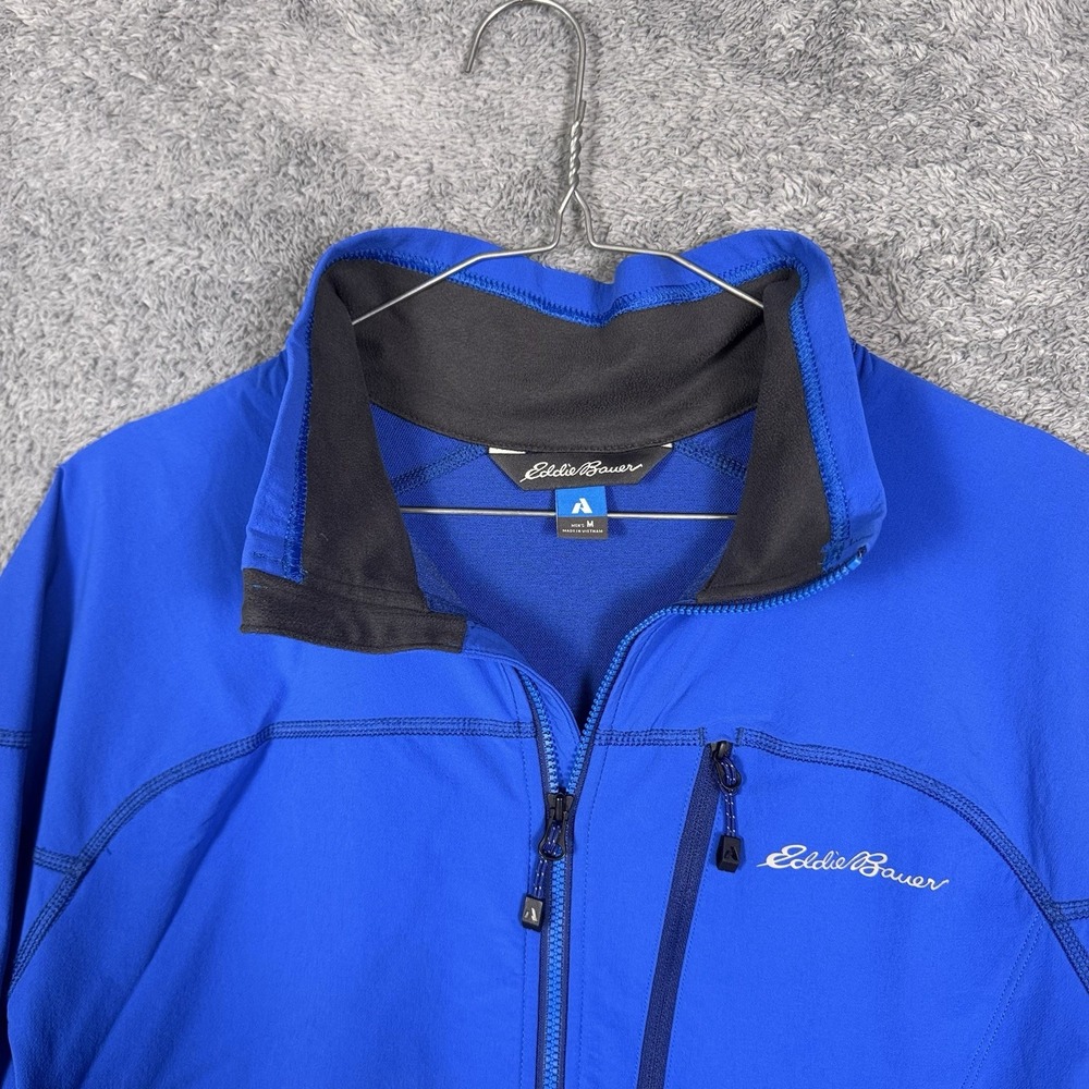 Eddie Bauer First Ascent Jacket Mens M Sandstone Softshell Tech Full Zip Hike - Picture 4 of 11